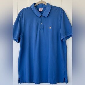 Brooks Brothers Men’s Polo Shirt Light Blue Short Sleeved‎ Size Large